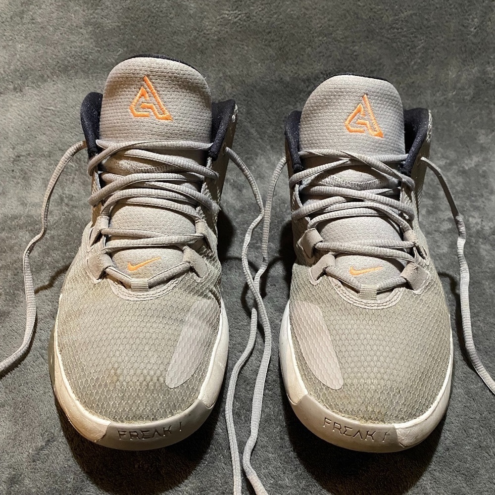 Men's Nike Zoom Freak 1 Atmosphere Grey Basketball Shoes